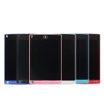 Tablette de dessin 8. 5 graphique enfants � stylet tactile pour dessiner - couleur : bleu fonc�