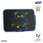 Tablette de dessin enfant bcsk ? cran lcd couleur 10? stylet inclus crativit & apprentissage ds ...