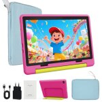 Tablette enfant 10 pouces 20(3 + 17)go + 64go + 1to tf 5000mah wifi contr�le parental avec kid - proof ...
