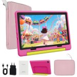 Tablette enfant 10 pouces 20(3 + 17)go + 64go + 1to tf wifi 6 contr�le parental avec kid - proof �tui ...