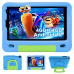 Tablette enfants - 8 pouces - android 12 - 4go ram - 128go stockage