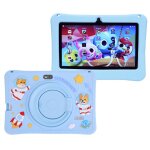 Tablette enfant tactile - 7? ips cran - 1024x600 - android 10 system - 2 + 64gb - gps - wi - fi - bleu ...