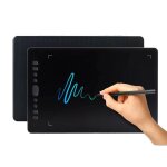 Tablette graphique zone de dessin de 11 pouces sensibilit  la pression de 8192 niveaux 10 touches de ...