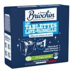 Tablettes pour lave - vaisselle - sans parfum - tout en 1 - naturel - 30 tablettes - briochin