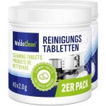 Tablette de nettoyage 2x 40 pastilles pour machine à café entièrement automatiques Tablette de nettoyage 2x 40 pastilles pour machine à café entièrement automatiques