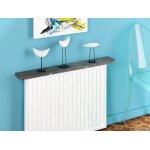 Tablette pour radiateur - chêne / béton - 100x15cm - réversible - en médium mélaminé Tablette pour radiateur - chêne / béton - 100x15cm - réversible - en médium mélaminé