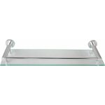 Tablette pour salle de bain - murale en verre trempé et aluminium largeur 40 cm matériel de montage inclus ... Tablette pour salle de bain - murale en verre trempé et aluminium largeur 40 cm matériel de montage inclus ...