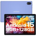 Tablette tactile - doogee - u10 - 10. 1 pouces - android 15 - 128 go - 4 + 12 go ram - violet