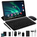 Tablette tactile 10. 1 pouces heasur android 14 36go + 128go octa - core 5g wifi type - c 8000mah avec ...