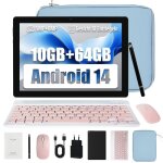 Tablette tactile 10?? 5 - core avec clavier souris �tui stylet et sacs dordinateur 20 go + 64 go android ...