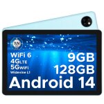 Tablette tactile doogee t10w 10. 1 pouces android 14 dual sim lte 9 go ram + 128 go rom 8000mah - wifi ...
