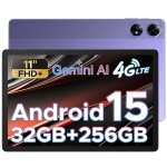 Doogee tab g6 + tablette tactile - android 15 gemini ai unisoc t7280 �cran 11 fhd + 90hz 8000mah 8gb ...