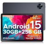 Tablette tactile doogee u11 pro android 16 unisoc t7200 batterie 8580mah 11 pouce ips 90hz 30go + 256 ...