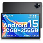 Tablette tactile doogee u11 pro android 16 unisoc t7200 batterie 8580mah 11 pouce ips 90hz 30go + 256 ...