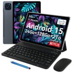 Kingrid t90 tablette 11 ips android 16 - 24 go (8 + 16) 128 go + microsd 2 to 8000 mah clavier / �tui ...