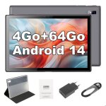 Tablette tactile tibuta 10 pouces android 15 8 go ram + 64 go rom (extensible � 128 go) quad - core batterie ...