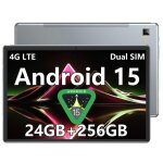 Tablette tactile xgody p60 pro android 15 24go ram + 256go rom 10. 1 pouces 8000mah 4g lte 5g wifi 1920 ...