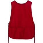 Tablier de cordonnier tablier de travail smock 2 poches avant rsistant la salet sans manches chef de ...