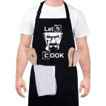 Tablier de cuisine pour homme tabliers de cuisine tanche rglable tablier barbecue avec poches ide ...
