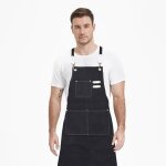 Tablier en toile pour homme imperméable durable et réglable pour le jardin barista tablier Tablier en toile pour homme imperméable durable et réglable pour le jardin barista tablier