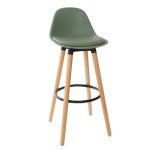 Chaise de bar maxon vert kaki - atmosphera createur dinterieur
