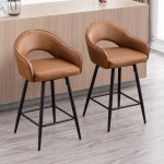 Wahson tabouret bar lot de 2 tabouret de bar pivotant chaise haute bar avec repose - pied m�tal pour ...