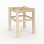 Tabouret en branche de teck h355 cm - popa - rendez - vous d�co