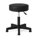 Tabouret bureau pivotant sans roulettes hauteur r�glable 44 - 58 cm pieds fixes antid�rapants assise ...