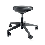 Tabouret leitz ergo avec roulettes et sige confortable