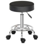 Tabouret de massage - tabouret cosmtique avec roulette - hauteur rglable et pivoter  360 - 33 x 33 ...