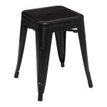 Tabouret métal niko noir atmosphera Tabouret métal niko noir atmosphera