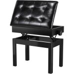 Tabouret piano rglable en hauteur 58x35x48 - 58 cm siege piano avec espace de rangement banc piano avec ...