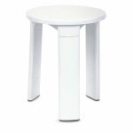 Tabouret tatay - 4430001 - tabouret de salle de bain blanc 40 x 32 x 32 cm Tabouret tatay - 4430001 - tabouret de salle de bain blanc 40 x 32 x 32 cm