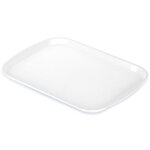 Plateau de service en plastique - orion - 435x315 cm - blanc - antid�rapant - rectangulaire