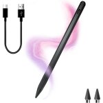 Tactile pour �cran stylet capacitif universel avec 2 embouts de rechange stylet tablette pour ipad / ...