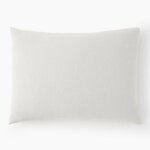 Taie d?oreiller 50x70 cm gaze de coton blanc pur