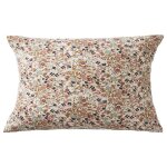 Taie d?oreiller 50x70 cm gaze de coton nora naturel Taie d?oreiller 50x70 cm gaze de coton nora naturel