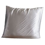 Taie d?oreiller 63x63 cm soie de műrier silver Taie d?oreiller 63x63 cm soie de műrier silver