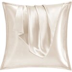 Taie oreiller satin 60x60 lot de 2 pour cheveux similaire aux taie d oreiller en soie housse de coussin ...