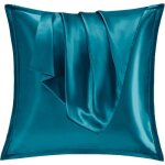 Taie oreiller satin 80x80 lot de 2pour cheveuxsimilaire aux taie d oreiller en soiehousse de coussin ...