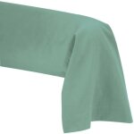 Taie de traversin 45 x 185 cm - vert tilleul - 100% coton 57 fils