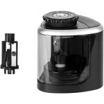 Taille - crayon �lectrique taille - crayon adapt� au bureau et � l�cole facile � nettoyer noir