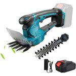 Taille haie electrique 2 en 1taille haie batterie avec 1 batterie et chargeur coupe - buisson et coupe ...