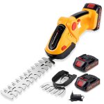 Taille - haie / coupe - herbe sans fil - newbeny - newbeny - 24v (2x1500mah) - lame 20 cm sk5 - 2 en ...