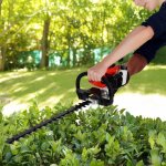 Taille - haie thermique - taille - haie � essence � double lame lat�rale - 24 pouces - 26cc - 0. 74 kw ...