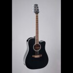 Takamine - guitare lectro - acoustique gd34ce black + housse
