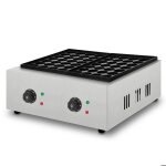 Takoyaki machine - vertes - appareil a takoyaki - 56 puits ronds - 4000w - acier inox - temp�rature r�glable ...