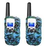 Talkie - walkie pour enfants 3 km de porte 22 canaux jouet avec lampe de poche lot de 2