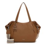 Tamaris sac � main brun clair pour femme - tas katrina sc city shopper l sahara 332407