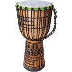 Tambour djemb� mienloco 30 cm - qualit� sup�rieure avec sac de voyage